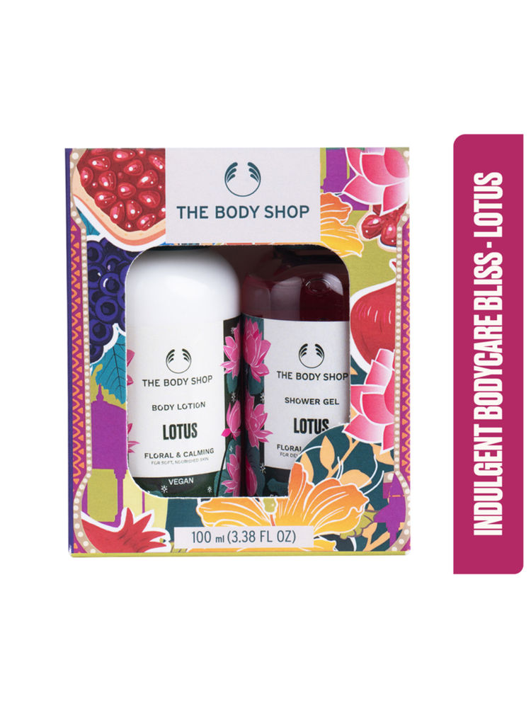 The Body Shop Lotus Shower Gel & Body Lotion Gift Set