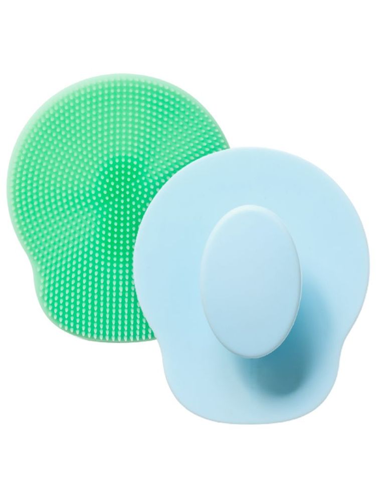 KLOY Silicone Face Cleansing Scrubber For Exfoliation (Pack Of 2)