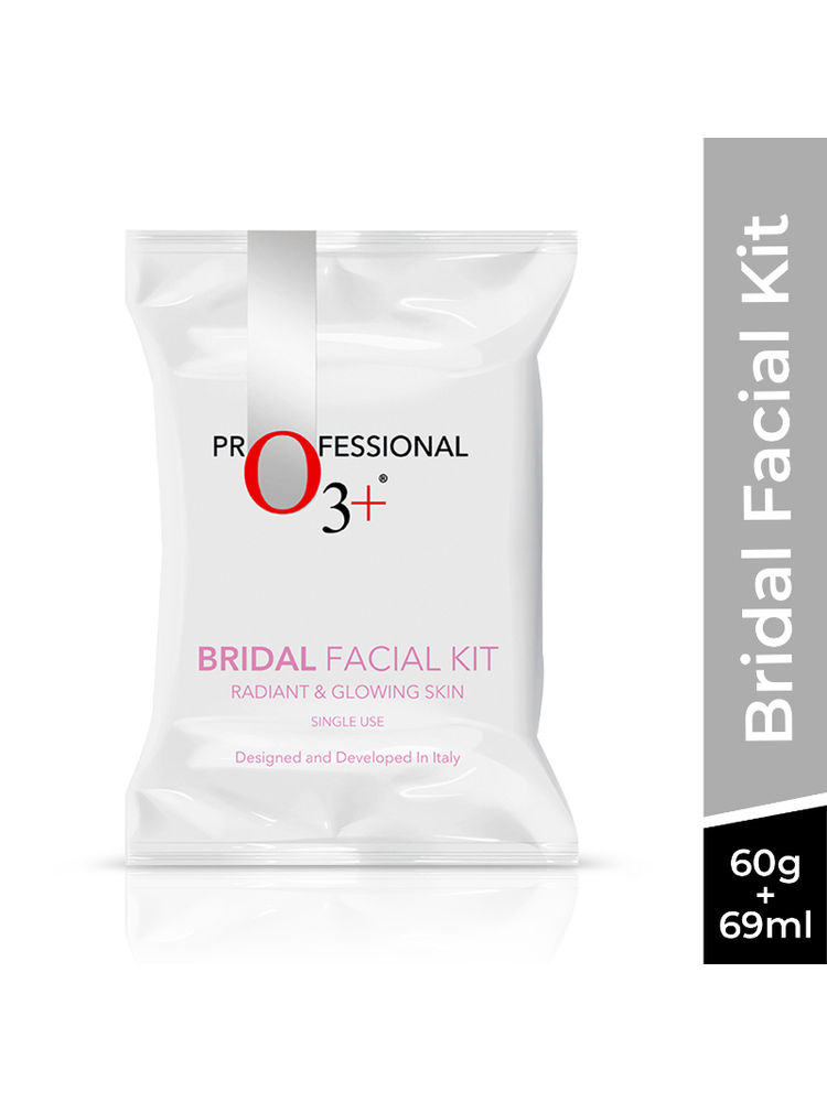O3+ Bridal Radiant Facial Kit With Hyaluronic & Niacinamide For Glowing Skin, For All Skin Types