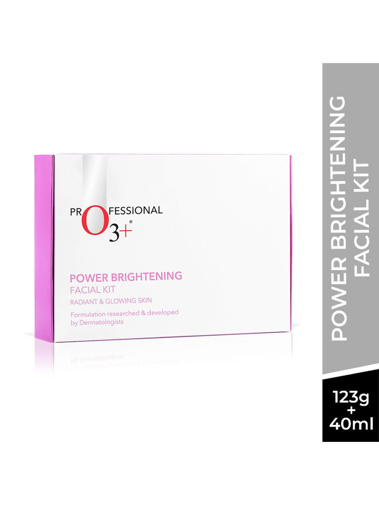 O3+ Power Brightening Facial Kit with Green Tea & Niacinamide | For All Skin Types