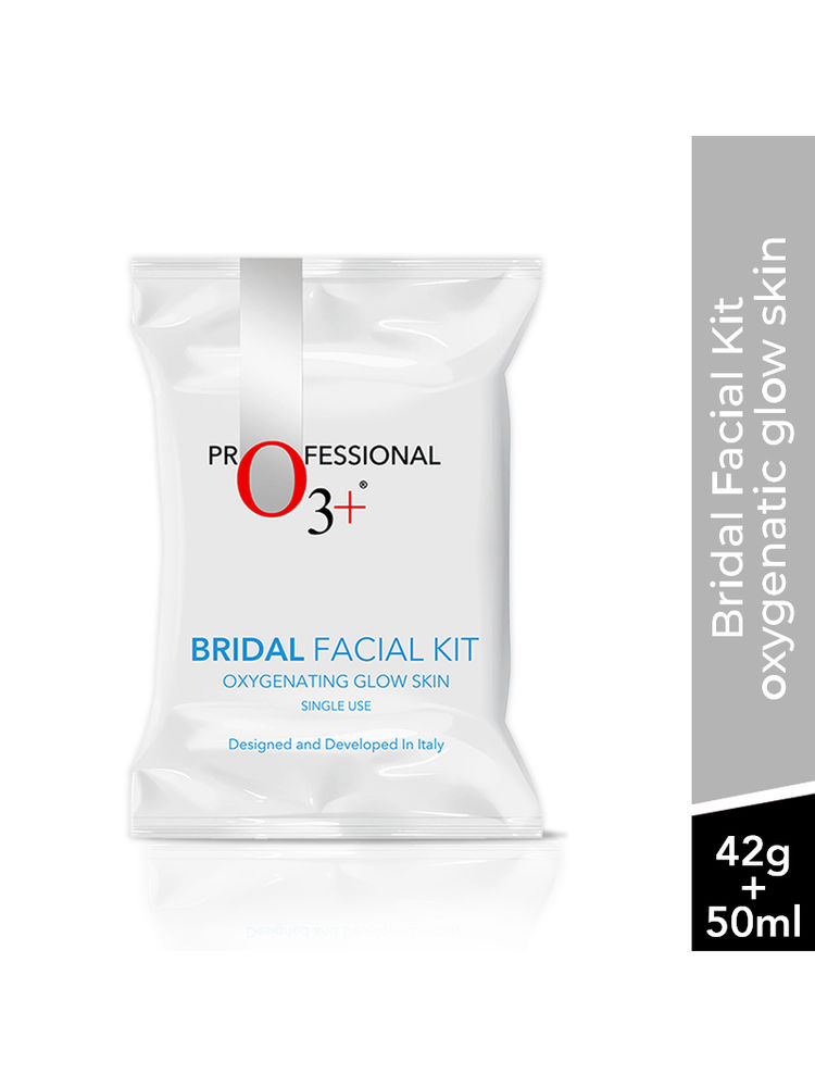 O3+ Bridal Facial Oxygenating Glow Skin Kit with Hyaluronic Acid For Oily & Acne Prone Skin