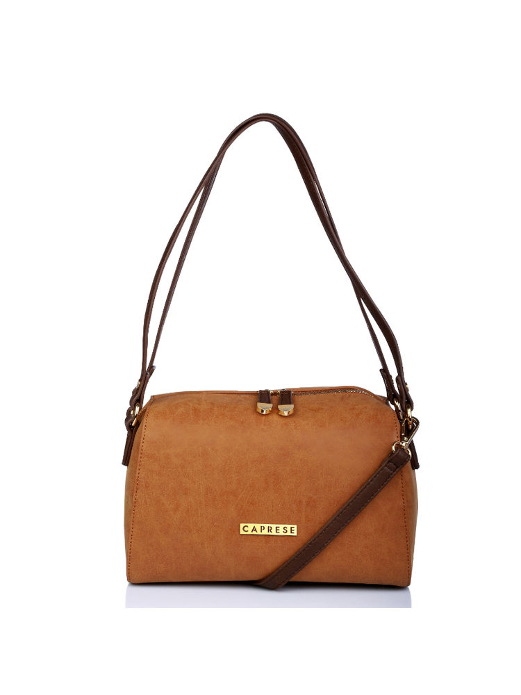 Caprese Merly Satchel Small (Mt) Tan