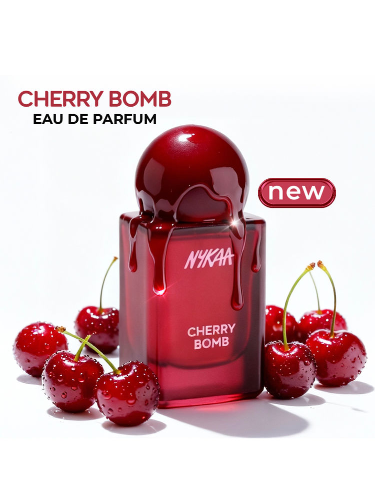 Moi Cherry Bomb Long-Lasting Eau De Parfum For Women (Sweet, Juicy, Gourmand, Smoky, Day+Night)