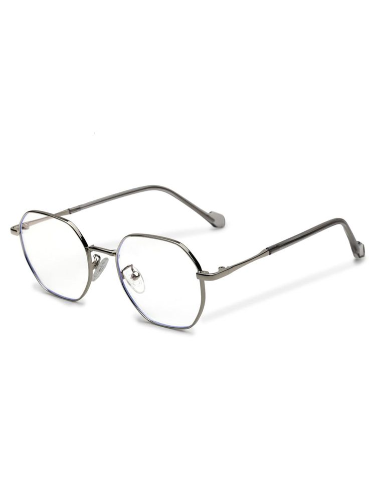 HASHTAG EYEWEAR Clear Lens Hexagonal Full Rim Casual Unisex Computer Glass - MLAB-1351732-C3 (44)-picture-14
