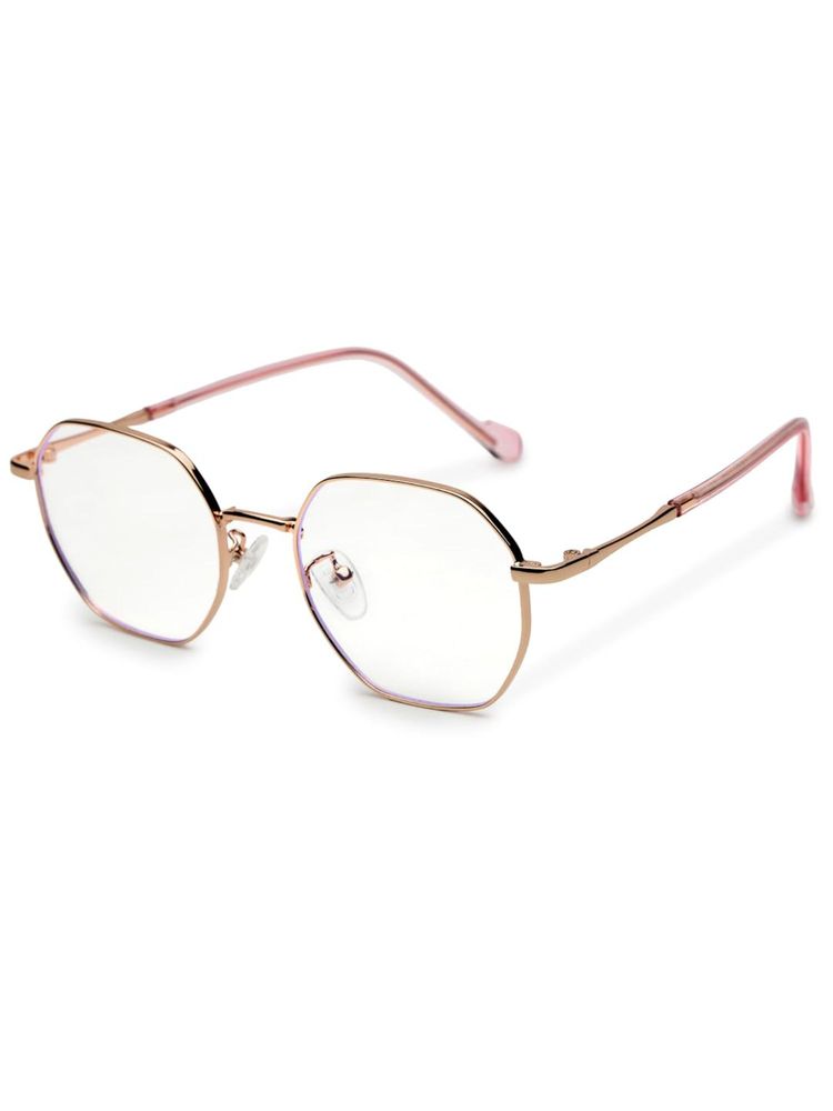 HASHTAG EYEWEAR Clear Lens Hexagonal Full Rim Casual Unisex Computer Glass - MLAB-1351732-C8 (44)-picture-26