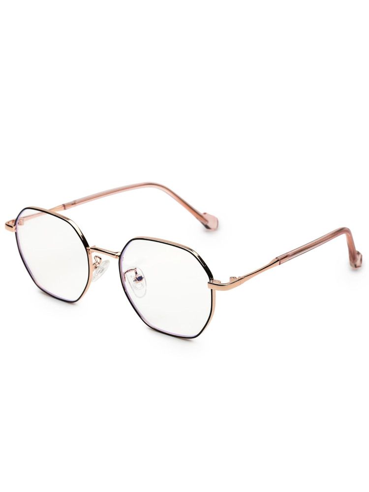 HASHTAG EYEWEAR Clear Lens Hexagonal Full Rim Casual Unisex Computer Glass - MLAB-1351732-C9 (44)-picture-15