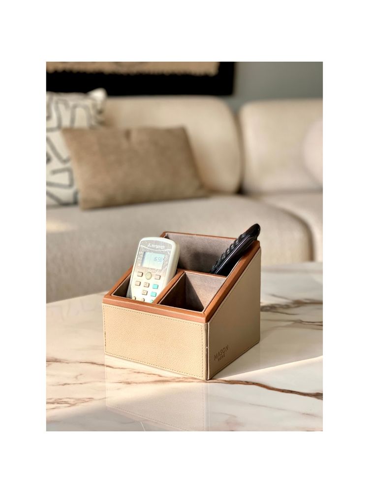 Mason Home Naples Taupe Remote Holder- 3 Slot-image-15