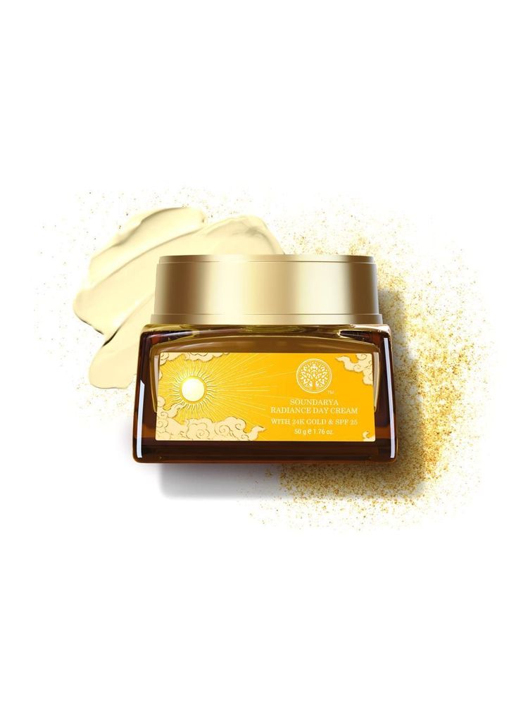 Forest Essentials Soundarya Radiance Cream With 24K Gold And SPF25