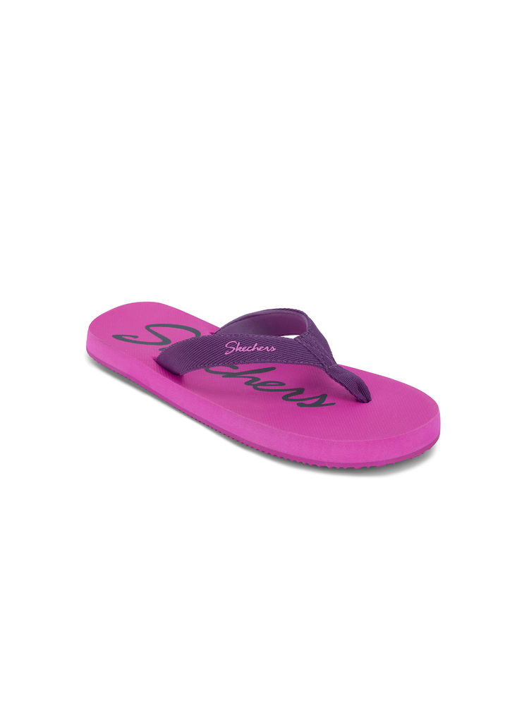 SKECHERS Women COURTWALD Casual Slip On Flipflops Purple-picture-18