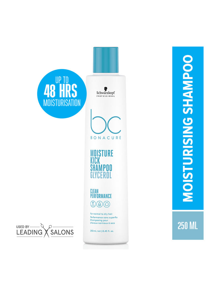 Schwarzkopf Professional Bonacure Moisture Kick Shampoo With Glycerol - For Dry Hair-picture-25