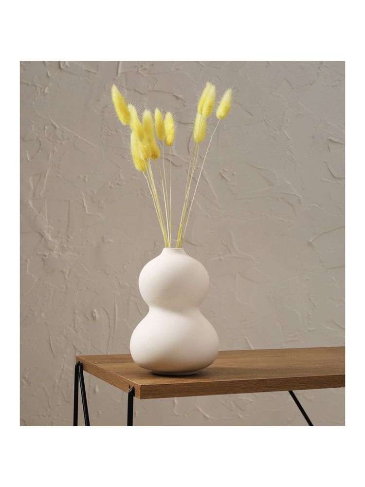 PUREZENTO Oreo Decorative Vase for Home Centre Table Flowers Pot Bedroom Side Corners-picture-21