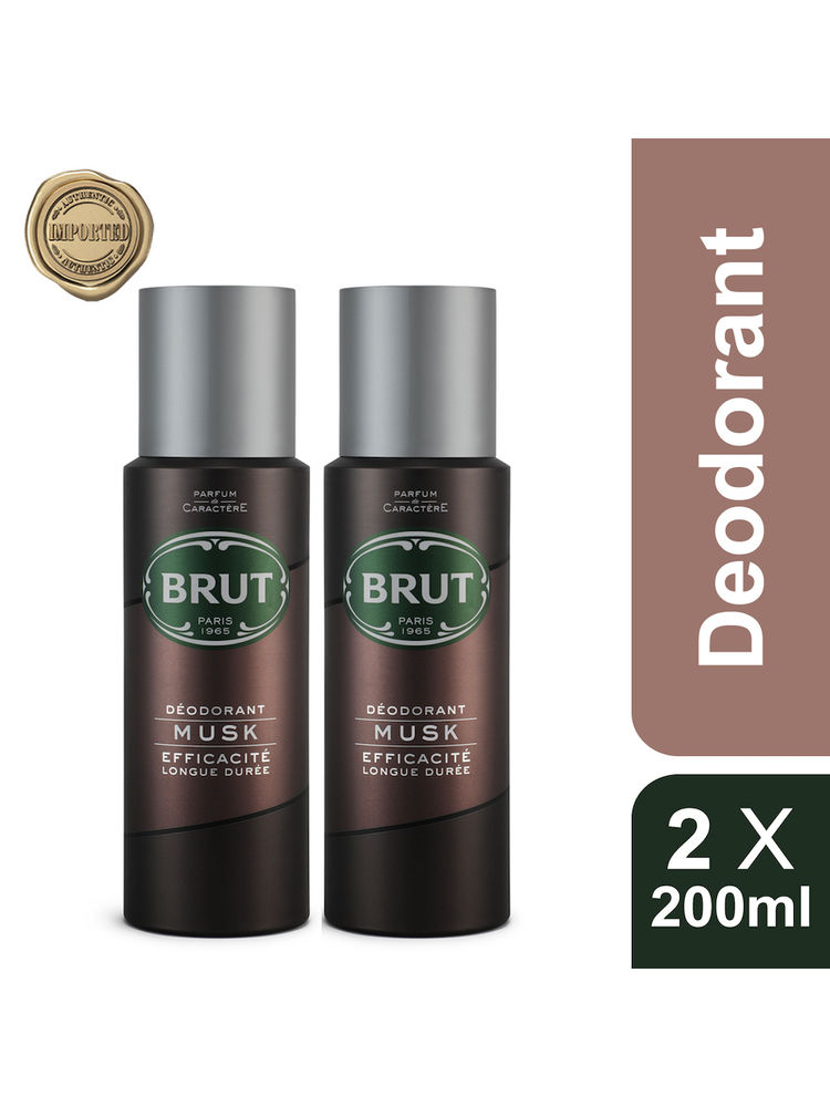 Brut Musk Deodorant Pack of 2-picture-0
