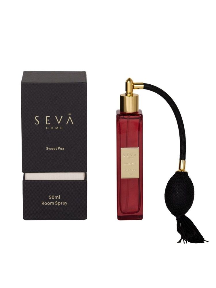 SEVA HOME Sweet Pea Room Spray (50Ml) Long-Lasting Scent Freshens Rooms-picture-11