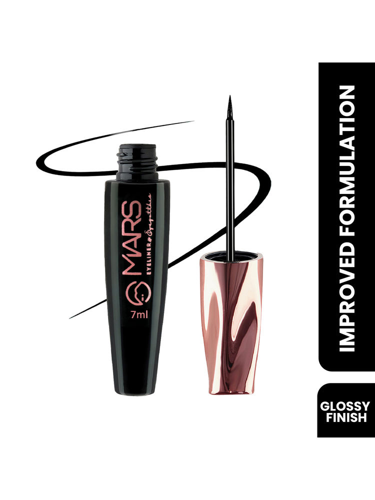 MARS Glossy Liquid Eyeliner - Black