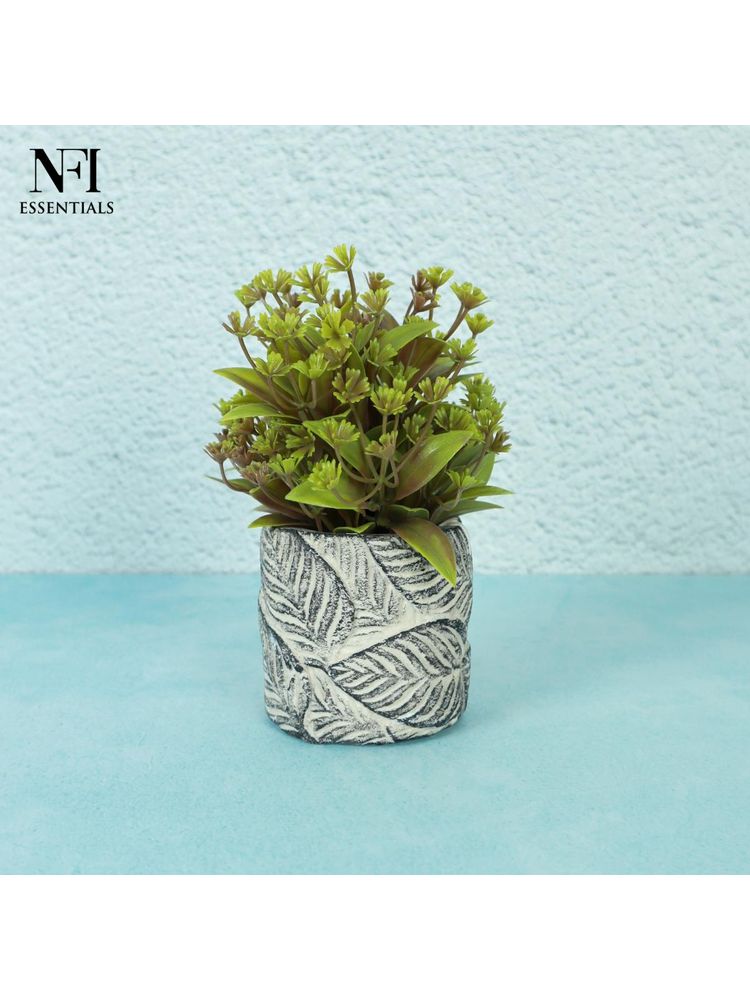 NFI Essentials Artificial Plants Pot For Home Decor & Office Decoration Small Dry Fake Flower-picture-13