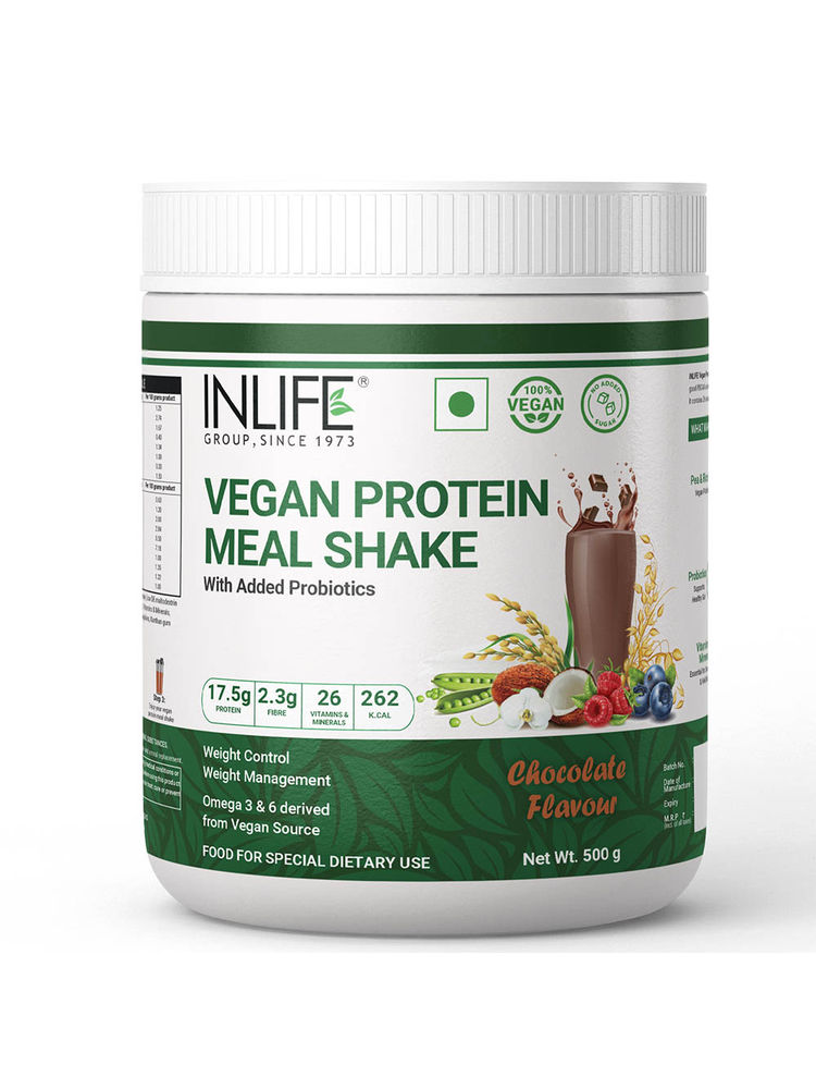 Inlife Meal Replacement Weight Management Nutritional Meal Protein Shake - Chocolate-picture-23