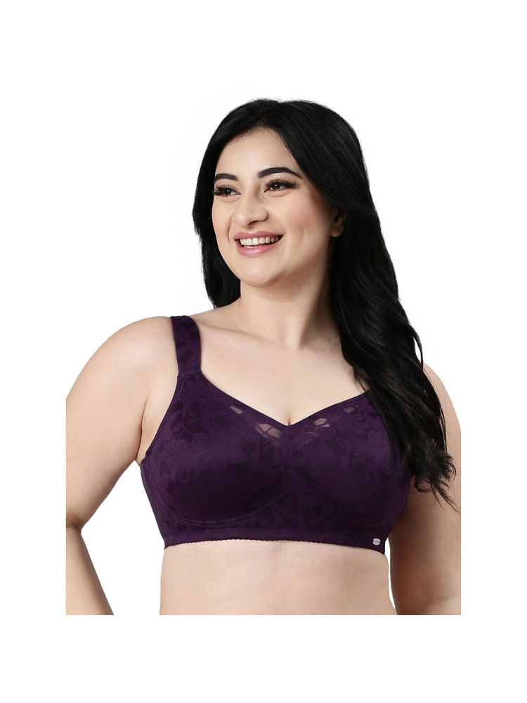 Enamor Smooth Curve Lift Super Support Full Coverage Non Padded & Wirefree Bra for Women-picture-22
