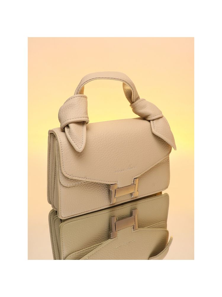 Haute Sauce The Monogram Sash Hand Bag with Detachable Strap-picture-10