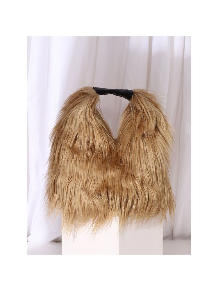 Haute Sauce Brown The Fur Sling Bag-picture-28