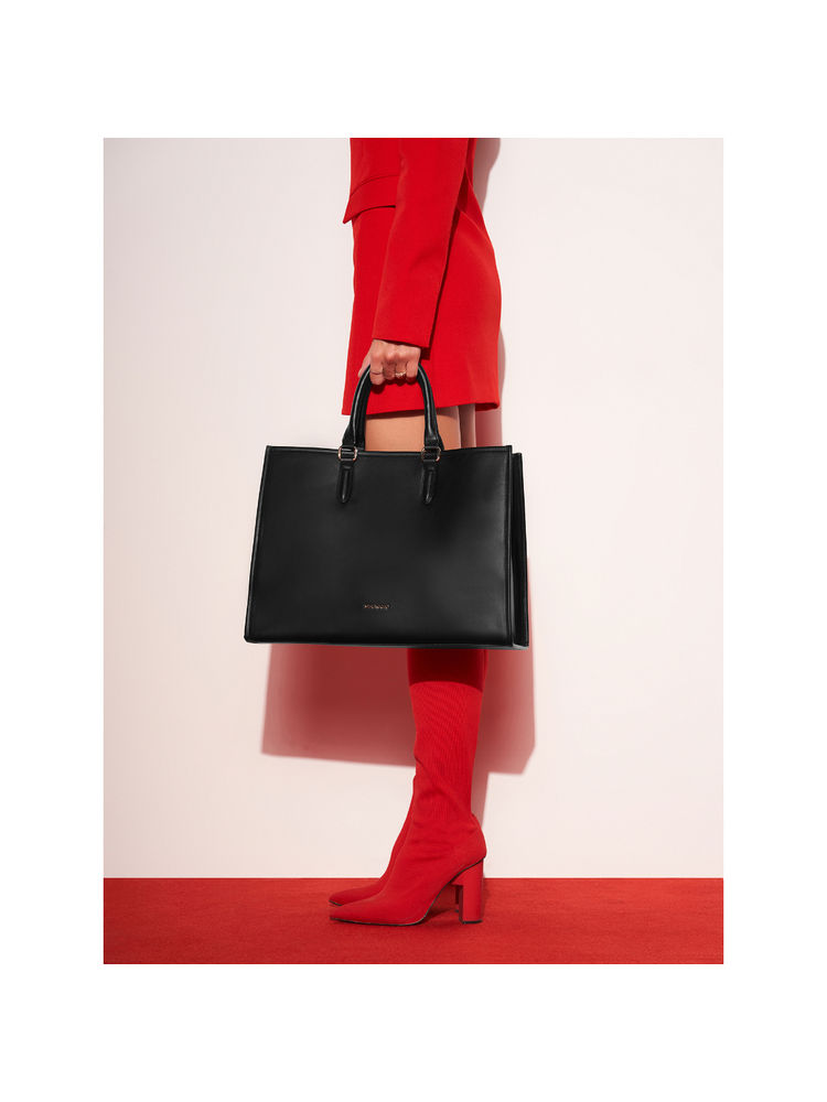 MIRAGGIO Denice Tote Bag With Adjustable and Detachable Sling