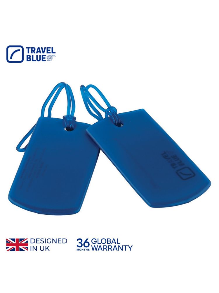 Travel Blue Jelly I.D. Tags- Blue-picture-23