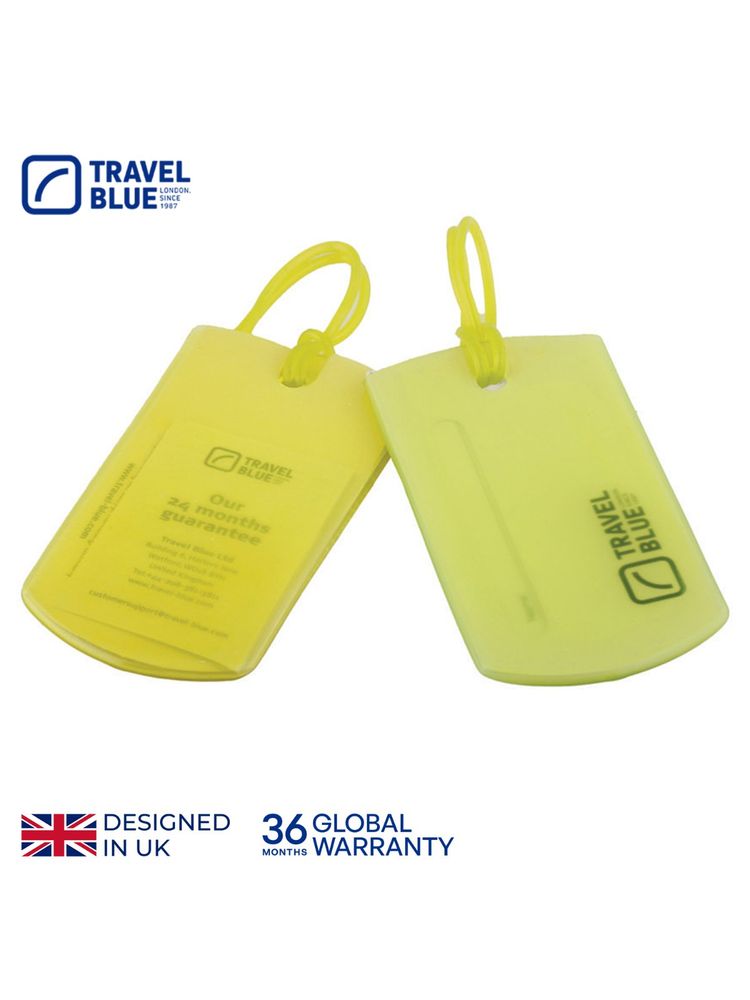 Travel Blue Jelly I.D. Tags-Green-picture-26