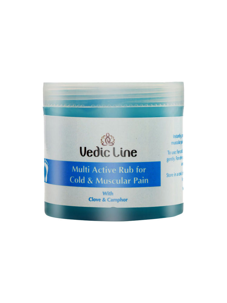 Vedic Line Multi Active Rub For Cold & Muscular Pain With Clove & Camphor