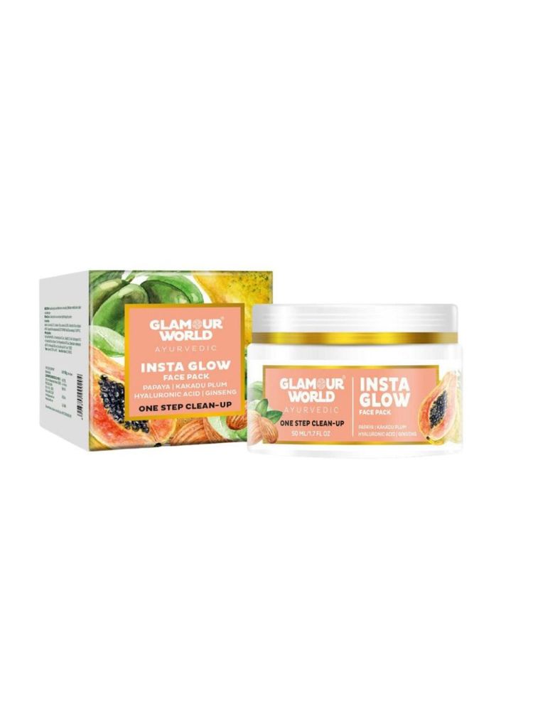 GLAMOUR WORLD AYURVEDIC Insta Glow Fack Pack-image-5