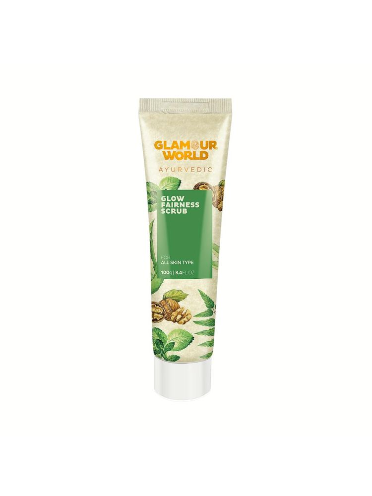 GLAMOUR WORLD AYURVEDIC Glow Fairness Scrub-image-38