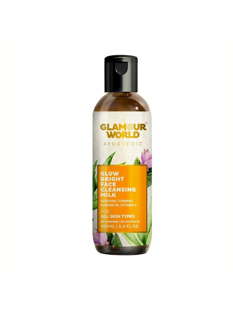 GLAMOUR WORLD AYURVEDIC Glow Bright Face Cleansing Milk-picture-33
