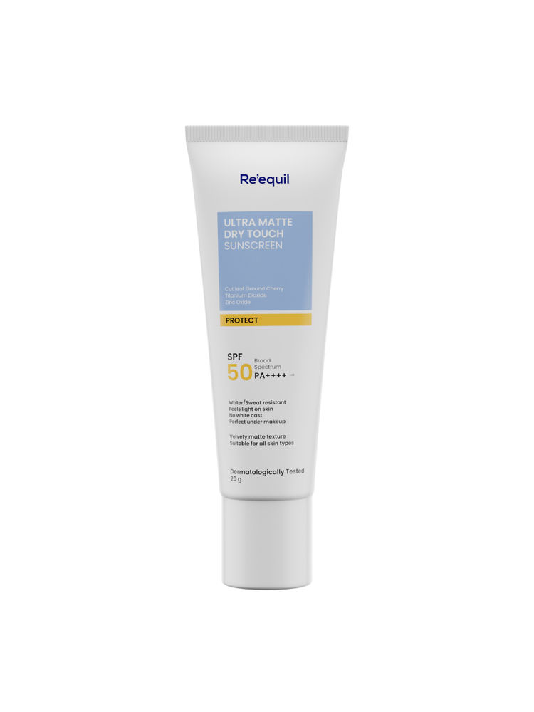 Re'equil Ultra Matte Dry Touch Sunscreen SPF 50 PA++++