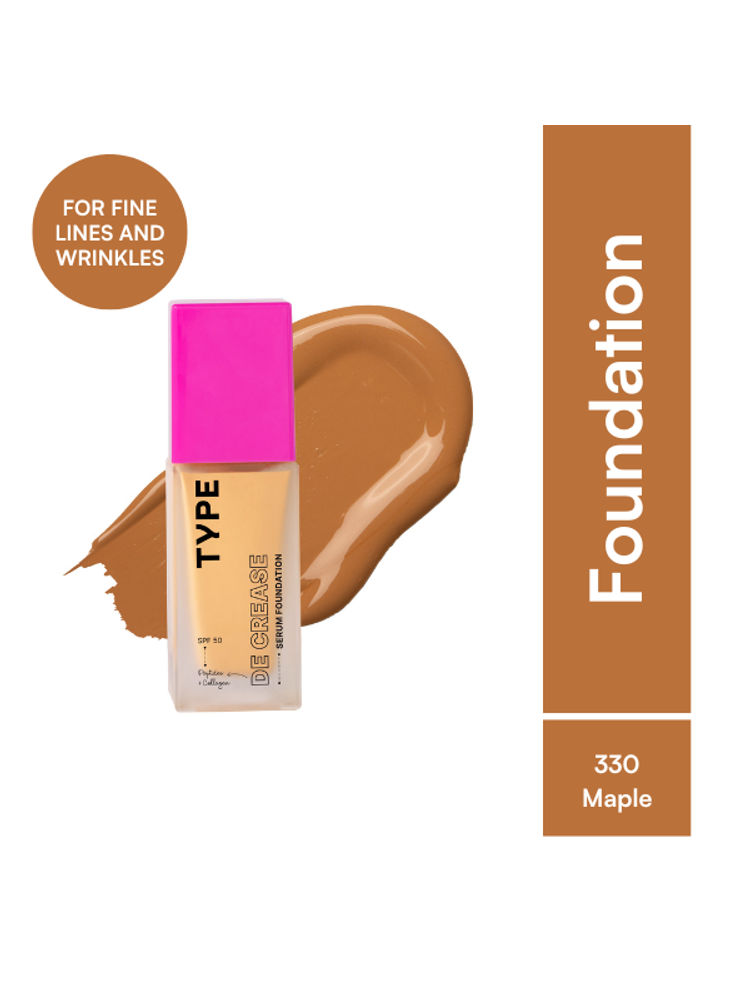 Type Beauty Serum Foundation SPF 50 PA++++ For Fine Lines with Tripeptides-picture-17