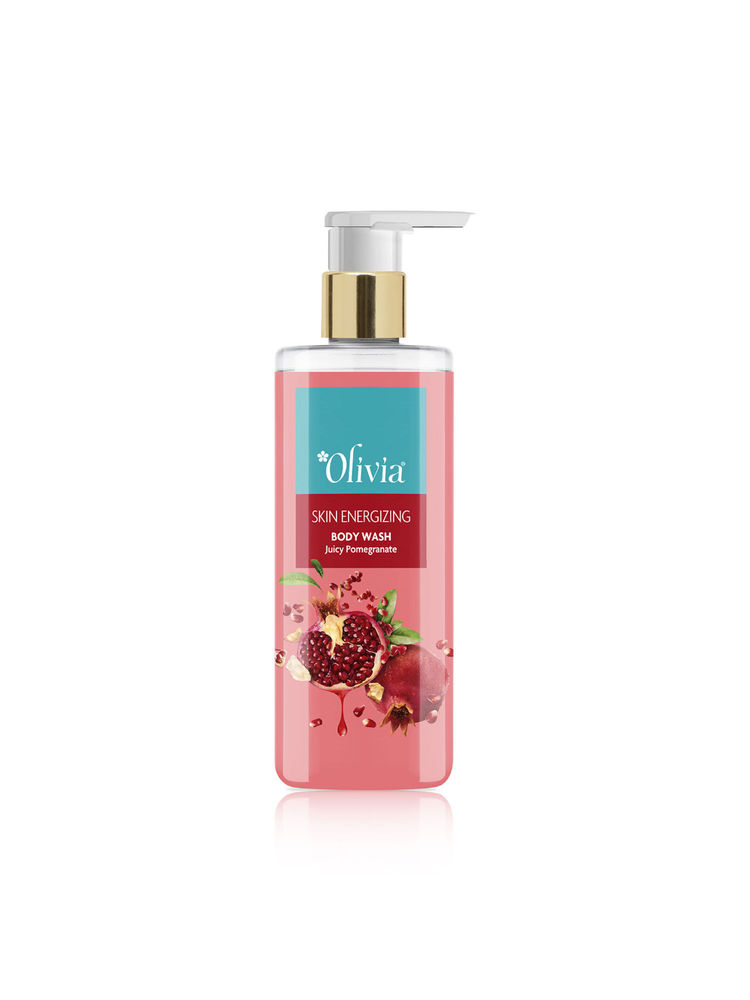 Olivia Skin Energizing Body Wash – Rejuvenating Body Wash with Antioxidant-Rich Pomegranate-picture-0