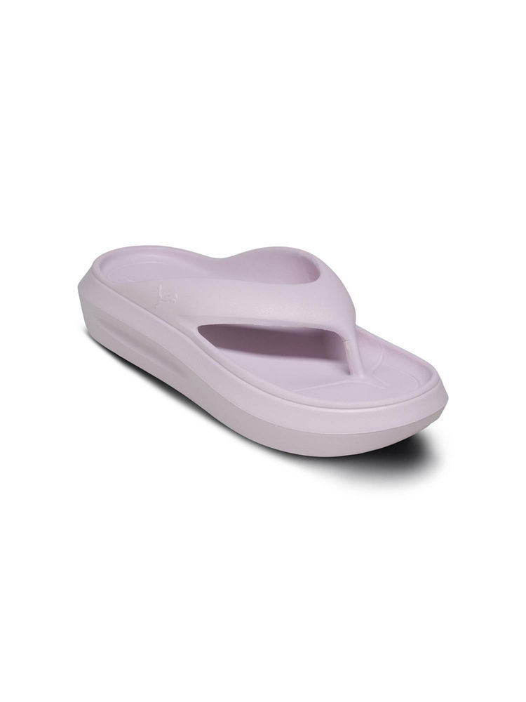 Puma Flatter Women Pink Flip Flops-image-31