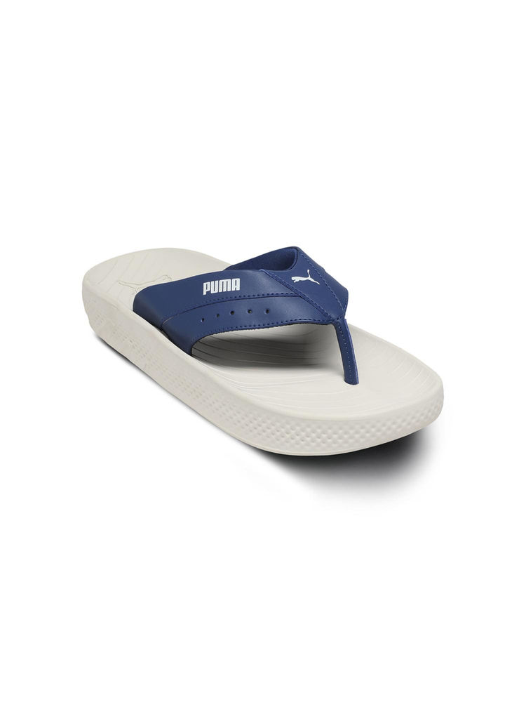 Puma Softridepro Leadpuff Lightweight Navy Blue Beach Flip Flops-picture-20