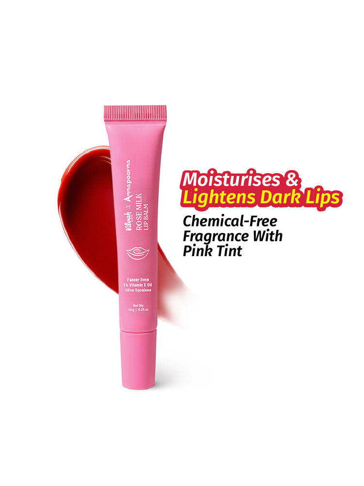 VILVAH Rose Milk Lip Balm-image-7