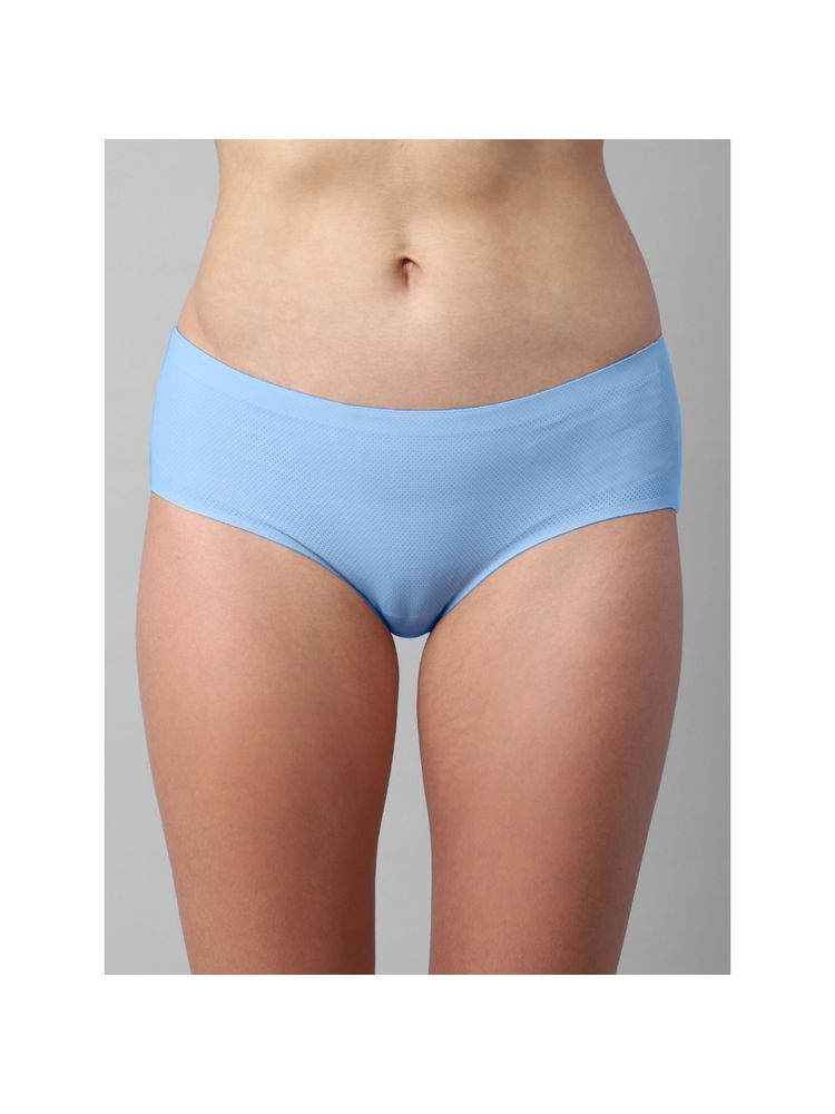 AOBA Women Blue Solid Seamless Bikini Panty Brief-picture-23