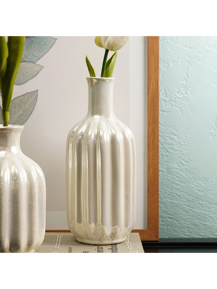 Pure Home + Living Large White Elegant Vase-image-14