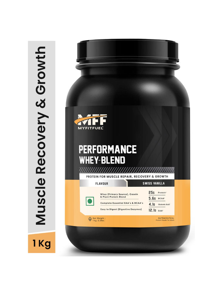 MyFitFuel Performance Whey Multi Protein Blend 25G Protein 5.6G Bcaa 12.1G Eaa - Vanilla