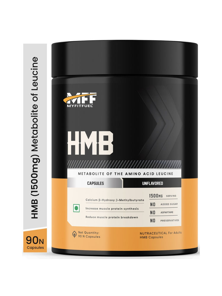 MyFitFuel Hmb 1500Mg (Hydroxy, Methylbutyrate) Metabolite Of Leucine-image-19