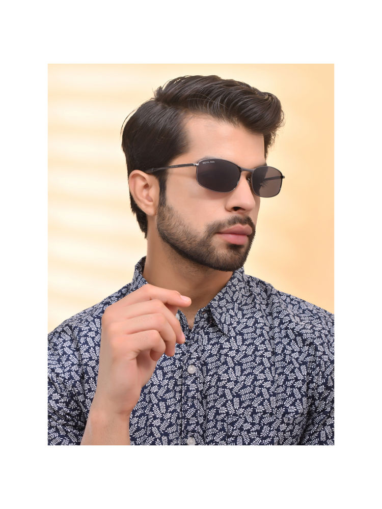 Royal Son Black Polarized Sports Sunglasses