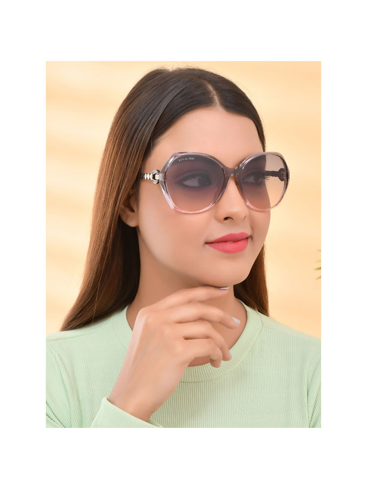 Royal Son Butterfly Uv Protection Women Sunglasses Black Lens - Chiwm00116-c3-picture-26