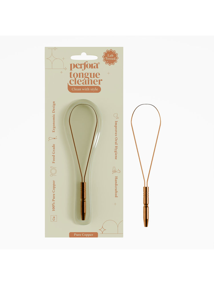 Perfora Tongue Cleaner - Indian Copper
