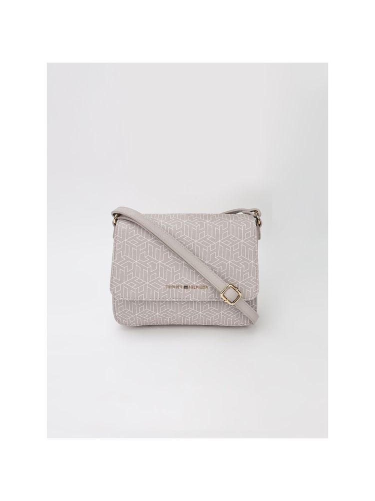 tommy hilfiger accessories Tommy Hilfiger Logo Beige Pu Sling Bag-picture-24
