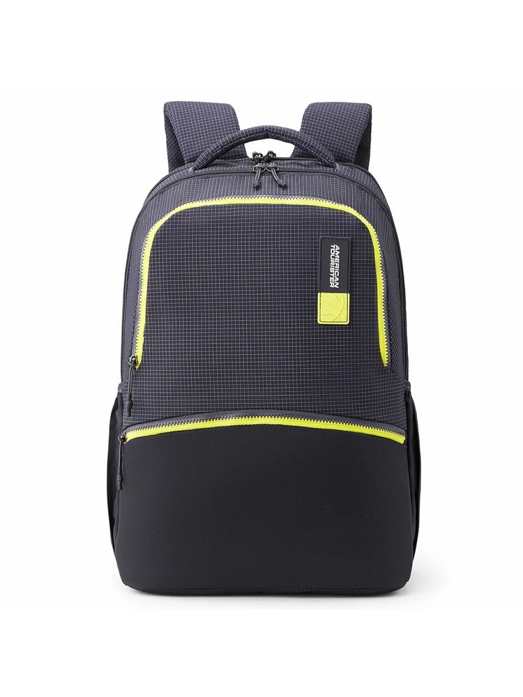 American Tourister Blue Uni Prim Polyester Soft Side Backpack (M)-picture-11