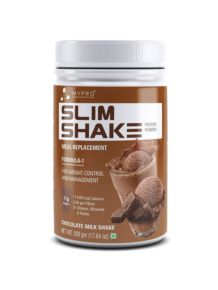 MYPRO SPORT NUTRITION Slim Shake Protein Powder-meal Replacement Shake - Chocolate Flavor-picture-16