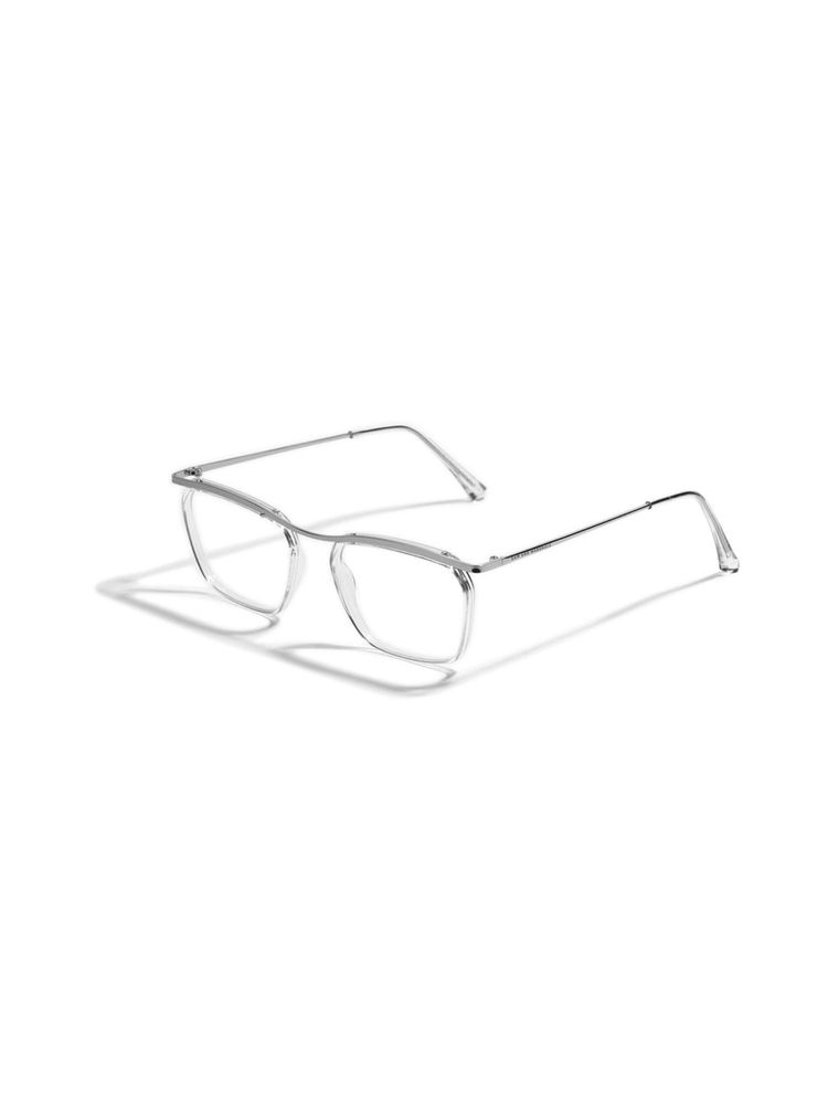 SAM AND MARSHALL CHARLIE_WHITE_1552 White Solid Metal Square Computer Glasses-image-44