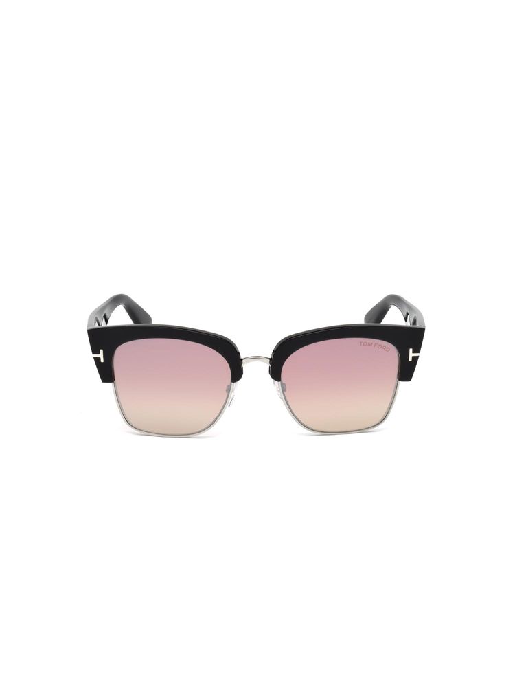Tom Ford FT0554 55 01U. Pink Solid Acetate Square Sunglasses (55)-image-22