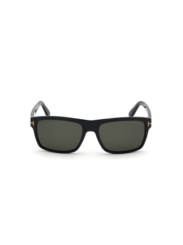 Tom Ford FT0678 58 01D Grey Solid Acetate Square Sunglasses (58)-image-21