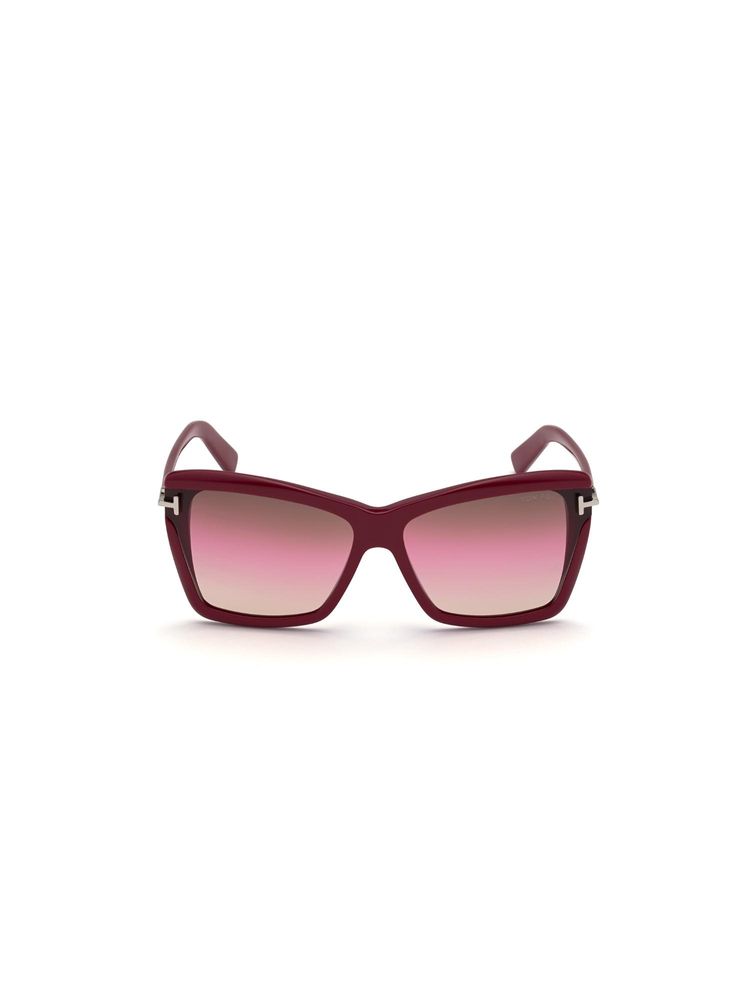 Tom Ford FT0849 64 69F. Pink Solid Acetate Cat Eye Sunglasses (64)-image-19